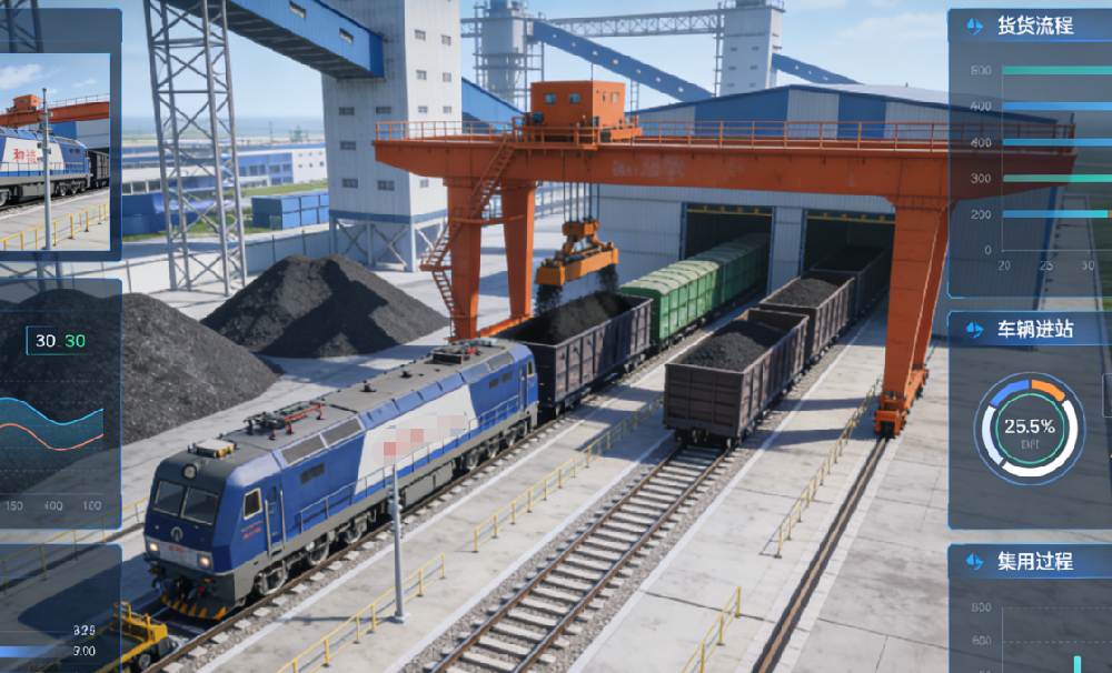告別超噸、偏載、揚塵！這套火車智能裝車系統(tǒng)，戳中貨運所有痛點-濟南網(wǎng)站制作